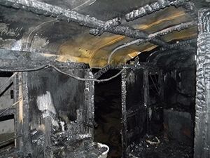 Охранник сгорел на работе из-за не соблюдения правил пожарной безопасности Охранник сгорел на работе из-за не соблюдения правил пожарной безопасности