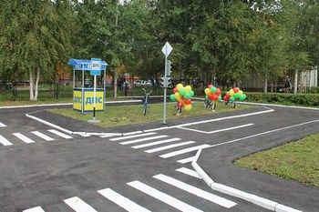 Специализированная площадка для изучения ПДД для детей открылась в Ижевске