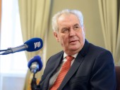 Президент Чехии вновь обвинил действующую украинскую власть за отсутствие мира на Донбассе Президент Чехии вновь обвинил действующую украинскую власть за отсутствие мира на Донбассе