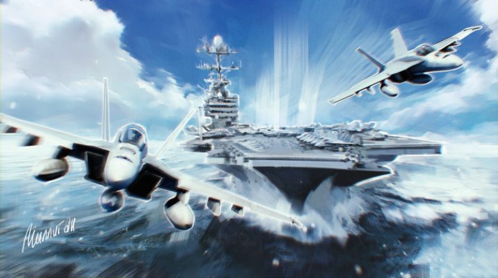 В Европе назвали «безжалостные» авианосцы США «стотысячетонным блефом»