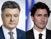Порошенко провел телефонный разговор с Премьер-министром Канады Порошенко провел телефонный разговор с Премьер-министром Канады