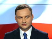 Дуда отправился на встречу с Зеленским в Брюссель