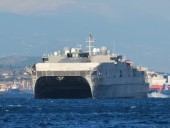 В Черное море вошел высокоскоростной корабль США В Черное море вошел высокоскоростной корабль США