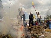 В столице Эквадора впервые за 40 лет объявили комендантский час из-за массовых протестов В столице Эквадора впервые за 40 лет объявили комендантский час из-за массовых протестов