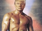 Трамп опубликовал фото в образе Рокки Трамп опубликовал фото в образе Рокки