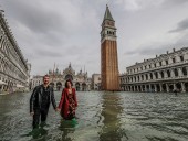 Одно из худших наводнений в истории: 82% островной Венеции оказались под водой Одно из худших наводнений в истории: 82% островной Венеции оказались под водой