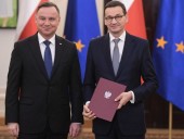 Дуда назначил Моравецкого премьером Польши Дуда назначил Моравецкого премьером Польши