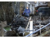 В Швеции самолет разбился возле частного дома В Швеции самолет разбился возле частного дома