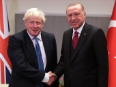 Джонсон и Эрдоган договорились сотрудничать как партнеры по НАТО Джонсон и Эрдоган договорились сотрудничать как партнеры по НАТО
