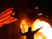 Число пострадавших во время протеста возле стадиона Камп Ноу в Барселоне увеличилось до 60 Число пострадавших во время протеста возле стадиона Камп Ноу в Барселоне увеличилось до 60