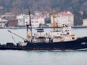 Боевой российский корабль Орск отбуксировали в Черное море - мониторинг