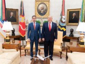 Трамп в Белом доме впервые встретился с Гуайдо Трамп в Белом доме впервые встретился с Гуайдо