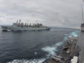 Военные суда США впервые за 30 лет вошли в Баренцево море Военные суда США впервые за 30 лет вошли в Баренцево море