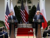 Совместное заявление Трампа и Дуды: перевод военных США из ФРГ в Польшу является сигналом для России Совместное заявление Трампа и Дуды: перевод военных США из ФРГ в Польшу является сигналом для России