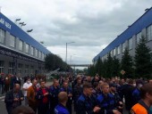 Протесты в Беларуси: к забастовке присоединились работники завода БелАЗ