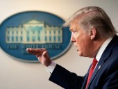 Трамп прервал свою пресс-конференцию из-за стрельбы у Белого дома Трамп прервал свою пресс-конференцию из-за стрельбы у Белого дома