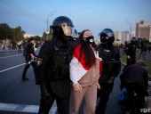 Протесты в Беларуси: после инаугурации Лукашенко за вечер задержали 259 человек Протесты в Беларуси: после инаугурации Лукашенко за вечер задержали 259 человек