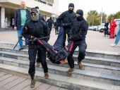 Протесты в Беларуси: правозащитники говорят о 18 задержанных Протесты в Беларуси: правозащитники говорят о 18 задержанных