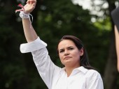Тихановская записала видеообращение в поддержку участников Марша Героев