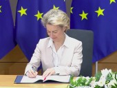 Завершающий аккорд Brexit: Евросоюз подписал торговое соглашение с Британией Завершающий аккорд Brexit: Евросоюз подписал торговое соглашение с Британией