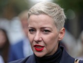 Суд в Минске оставил под стражей одного из лидеров оппозиции Марию Колесникову