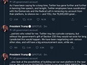 После блокировки в Twitter Трамп заявил о намерении создать собственную платформу и написал об этом в Twitter После блокировки в Twitter Трамп заявил о намерении создать собственную платформу и написал об этом в Twitter