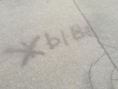 В Беларуси 13-летняя школьница написала на асфальте Живе и попала в милицию за пикет В Беларуси 13-летняя школьница написала на асфальте Живе и попала в милицию за пикет