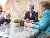 Обсуждали Украину: Меркель провела встречу с Байденом на полях саммита G7 Обсуждали Украину: Меркель провела встречу с Байденом на полях саммита G7