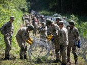 Эстония поможет Литве построить колючий забор на границе с Беларусью