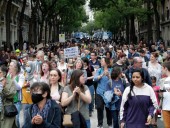 Полиция Франции назвала количество протестующих против обязательной вакцинации Полиция Франции назвала количество протестующих против обязательной вакцинации