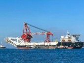Северный поток - 2: трубоукладочные баржа Фортуна завершила работы экономической зоне Дании Северный поток - 2: трубоукладочные баржа Фортуна завершила работы экономической зоне Дании