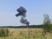 Не долетел до выставки вооружения: под Москвой разбился новый военно-транспортный самолет РФ Не долетел до выставки вооружения: под Москвой разбился новый военно-транспортный самолет РФ