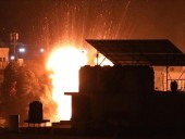 Израиль ракетами обстрелял площадку для производства ракет ХАМАС Израиль ракетами обстрелял площадку для производства ракет ХАМАС