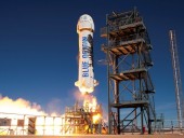 Безос перенес запуск космического корабля New Shepard Безос перенес запуск космического корабля New Shepard
