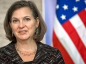 Нуланд в Москве говорила об участии США в разрешении конфликта на Донбассе - Президент Нуланд в Москве говорила об участии США в разрешении конфликта на Донбассе - Президент