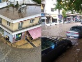 Афины в воде: из-за ливней закрыли школы и остановили транспорт Афины в воде: из-за ливней закрыли школы и остановили транспорт