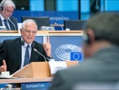 Глава дипломатии ЕС опасается фактической интеграции оккупированного Донбасса в состав России Глава дипломатии ЕС опасается фактической интеграции оккупированного Донбасса в состав России