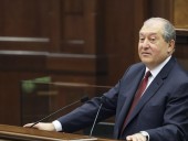 Президент Армении Саркисян подал в отставку Президент Армении Саркисян подал в отставку