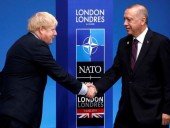 Премьер Великобритании Джонсон и президент Турции Эрдоган обсудили ситуацию в Украине: оба выразили значительную обеспокоенность наращиванием сил России