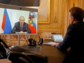 Украина поднимает провокационные действия против России: Путин в телефонном разговоре с Макроном Украина поднимает провокационные действия против России: Путин в телефонном разговоре с Макроном